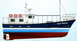 Long Line & Multiday NMDF-60 Fishing Boat