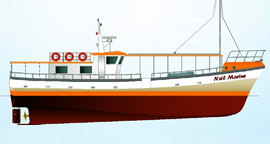 Long Line & Multiday NMDF-72 Fishing Boat