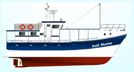 NMDF 54 MK3 Multi Day Long line Fishing Vessel